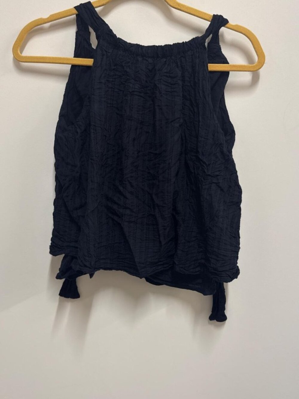 Able Women's  Navy Crop-top